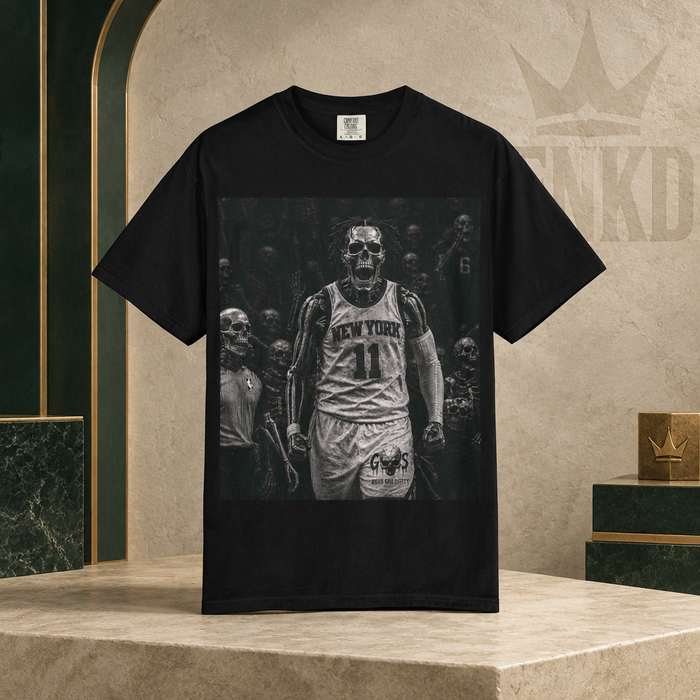 The Brunson Skull Tee โ Green ENKD Society editorial product image