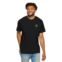 Green Flames Skeleton Tee