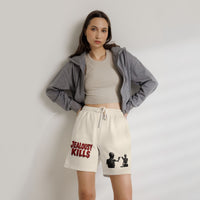 Jealousy Kills Skeleton Sweat Shorts